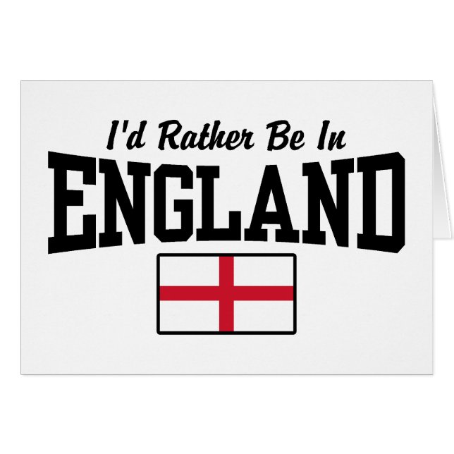 Preferiría Estar En Inglaterra (Anverso (Horizontal))