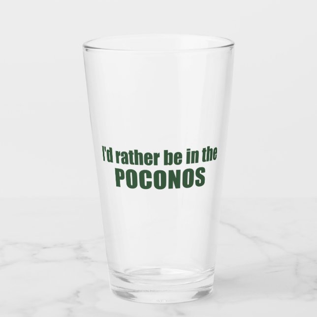 Preferiría Estar En Los Poconos (Anverso)