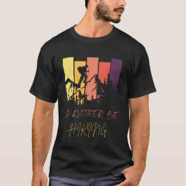 preferiría estar haciendo senderismo en camiseta