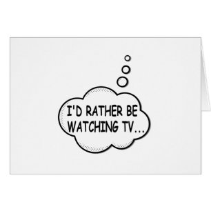 Preferiría Estar Viendo La Televisión