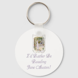 ¡Preferiría Leer A Jane Austen! Llavero