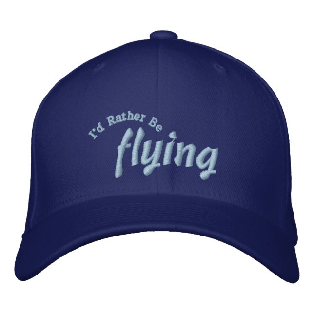 Preferiría Volar Gorra Piloto (Anverso)