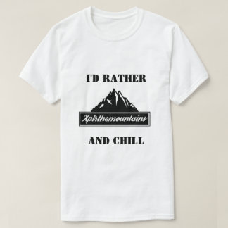PREFERIRÍA XPLRTHEMOUNTAINS Y CAMISA DE CHILL MEN