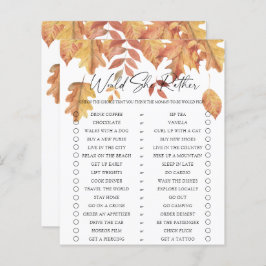 Prefiere jugar - Caer hojas