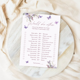 ¿Prefiere Una Tarjeta De Juego De Ducha De Maripos