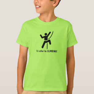 ¡Prefiero estar CLIMBING! Camiseta
