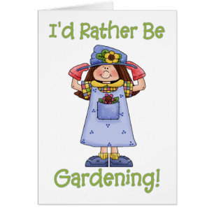 Prefiero estar jardinando tés y regalos
