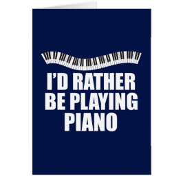 Prefiero jugar a la graciosa carta pianista