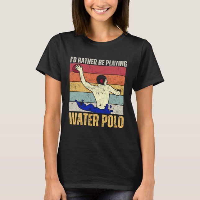 Prefiero Jugar A Water Polo Lover Swimming Sp (Anverso)