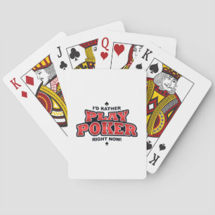 Prefiero jugar al póquer ahora mismo jugando carta