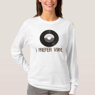 Prefiero la camiseta del vinilo - modificada para