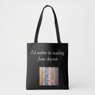 Prefiero leer la bolsa de tote de Jane Austen