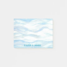 "Prefiero nadar" notas pegajosas