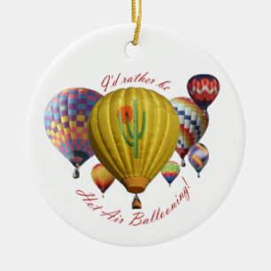 Prefiero Ser Ornamento de Globo de Aire Caliente