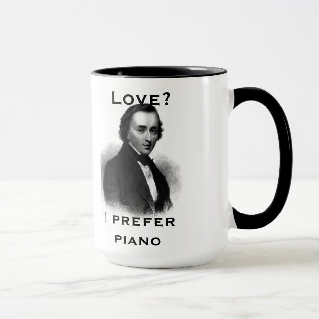 "Prefiero taza del piano" (Derecha)