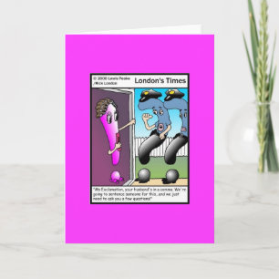 Pregunta Tarjeta de saludo divertida para Personal