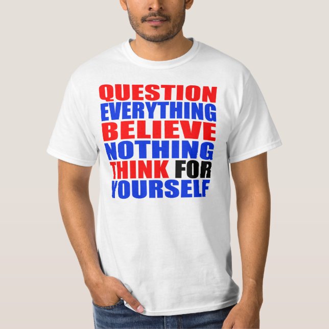 Pregunta todo camiseta (Anverso)