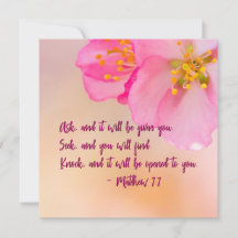 Pregunta, Y Será Cristiano Floral Inspiradora