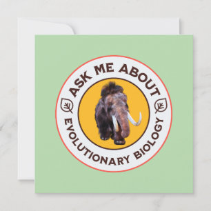 Pregúntame sobre biología evolutiva Mamut lanudo