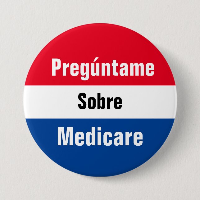 Pregúntame sobre el botón de Medicare (español) (Anverso)