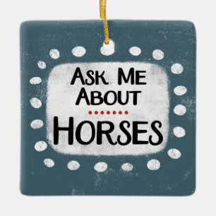 Pregúntame sobre el ornamento de caballos