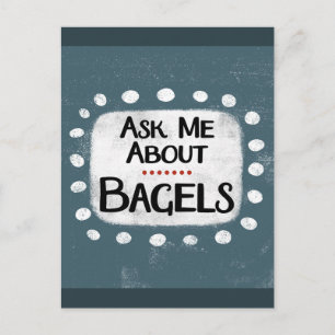 Pregúntame sobre la postal de Bagels