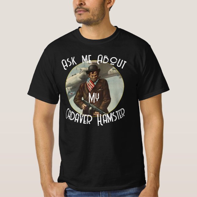 Pregúntame sobre mi camiseta de la fiesta del háms (Anverso)