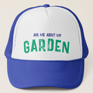 Pregúntame sobre mi sombrero azul JARDÍN