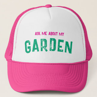 Pregúntame sobre mi sombrero rosa JARDÍN