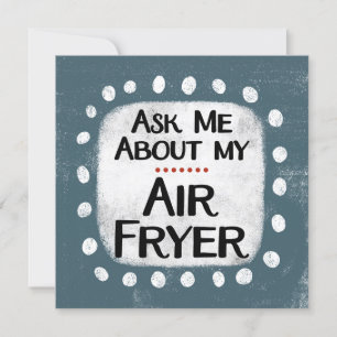 Pregúntame sobre mi tarjeta de felicitación de Air