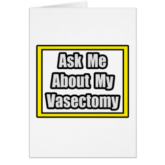 Pregúntame sobre mi Vasectomía
