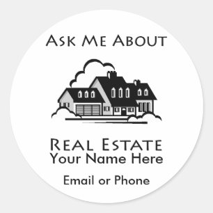 Pregúntame sobre Pegatina inmobiliario