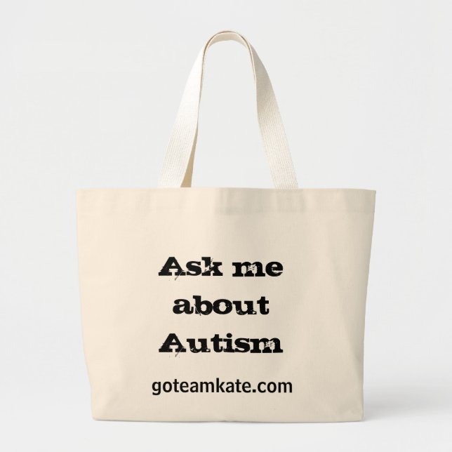 Pregúnteme acerca de la bolsa de asas del autismo (Frente)