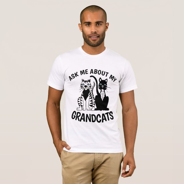 PREGÚNTEME ACERCA de MIS camisetas de GRANDCATS (Anverso completo)