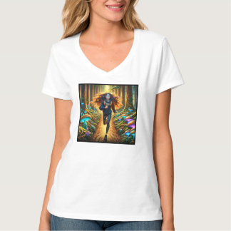 PRELIGION camiseta blanca con Zora Run Preligion