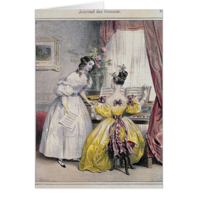 Preludio, de "DES Femmes del diario", 1830-48 (Frente)
