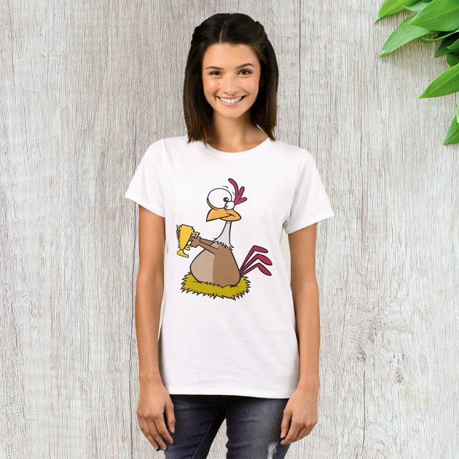 Premiar camiseta de mujeres de pollos (Subido por el creador)