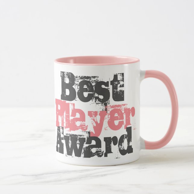 Premio al Mejor Jugador en Taza Rosa y Gris (Derecha)