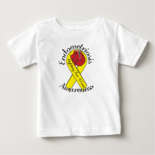 PREMIO DE ENDOMETRIOSIS Bebé Camiseta de Jersey