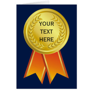 PREMIO DE oro RIBBON I + tu trasero. y texto