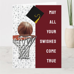 Premios de baloncesto Tarjeta de Graduación de Bue