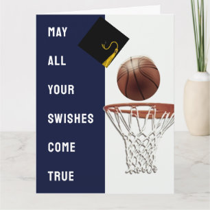 Premios de baloncesto Tarjeta de Graduación de Bue