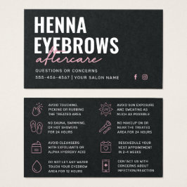 Premium Black Eyebrow Tint Henna Brows Afcare 