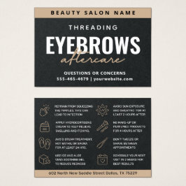 Premium Black Luxury Eyebrow Threading Afcare