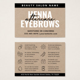 Premium Kraft Eyebrow Tint Henna Brows Aftercare