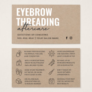Premium Kraft Simple Eyebrow Threading Afcare