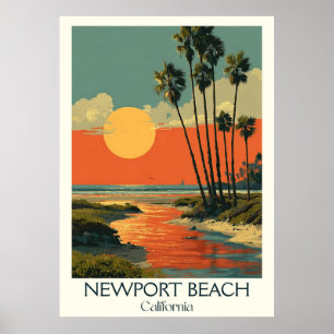 Prensa de arte de Newport Beach California Costa