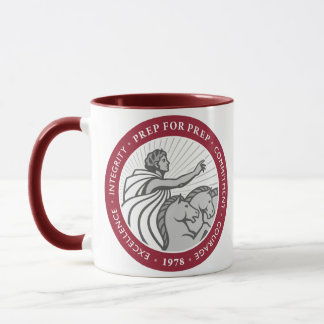 Preparación para la taza del logotipo de la