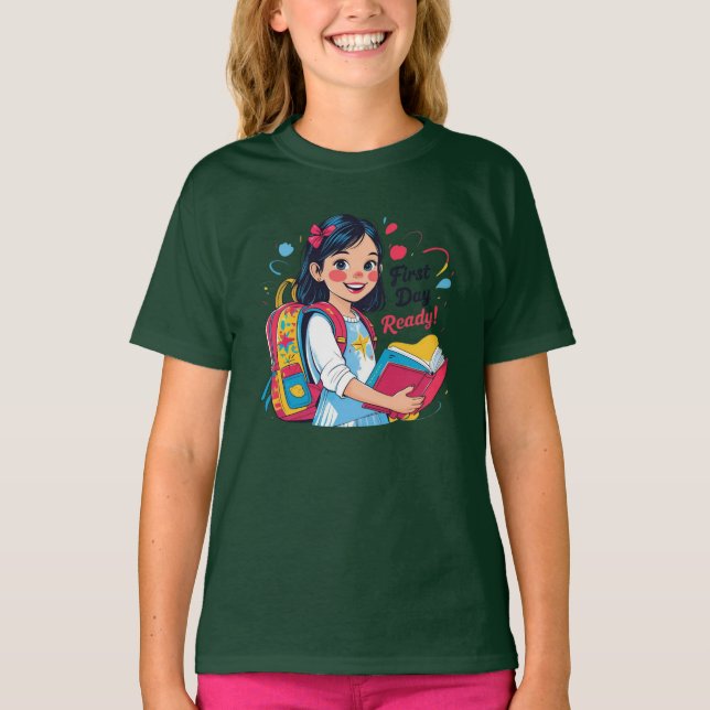 Preparado para el día rápido | Camiseta Motivacion (Anverso)