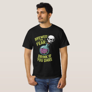 Preparado Por Miedo Potion Botella Camiseta